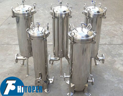 Solid Liquid Separation Bag Filter Housing Featuring Durable Stainless Steel Shell Metal Basket and Large Capacity Dirt Holding
