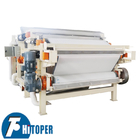 Smooth Belt Conveyor Juice Filter Press , Solid Liquid Separation Belt Press Machine