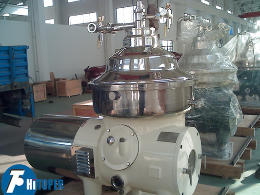 High-Speed SS Disc Bowl Centrifuge for Continuous Liquid-Solid Separation