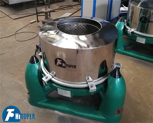 Upper Manual Discharge Stainless Steel SS600 High-Speed Batch Filtering Industrial Basket Centrifuge