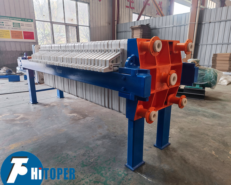 Chemical Filter Press Magnesium Sulphate Filtration For Fertilizer Plant Separation