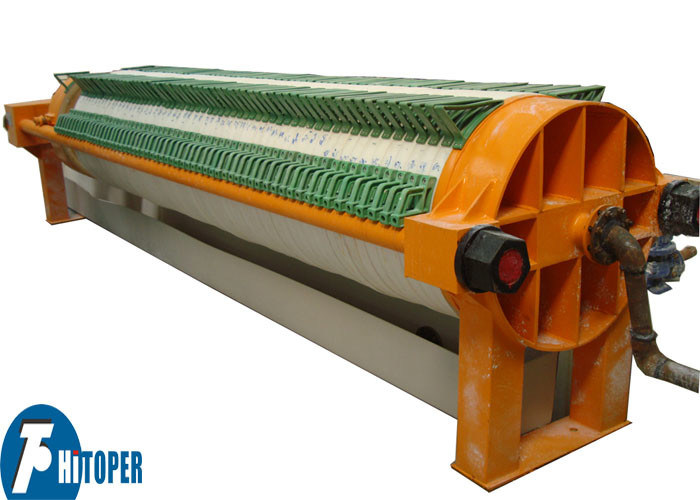 Round Plate Filter Press Designed For Solid Liquid Separation Featuring Carbon Steel Frame And Reinforced Polypropylene Filter Plates