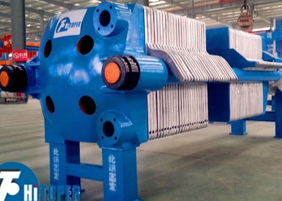 Prasa filtracyjna z żeliwa odlewanego wyposażona w kompresję hydrauliczną i mechaniczną do skutecznego filtrowania w zastosowaniach przemysłowych
